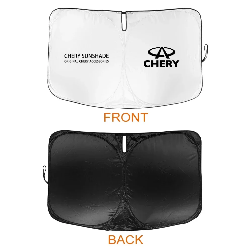 Flodable Car Windshield Sunshade Auto Accessories For Chery Tiggo 2 3 7 4 5x Kimo Qq6 s21 Qq3 Brakes s11 A3 A5 Indis Jaggi