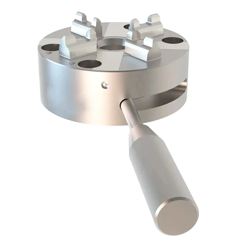 New store HPEDM precision round manual chuck for wire EDM machining Click to enlarge EROWA-M100 manual chuck