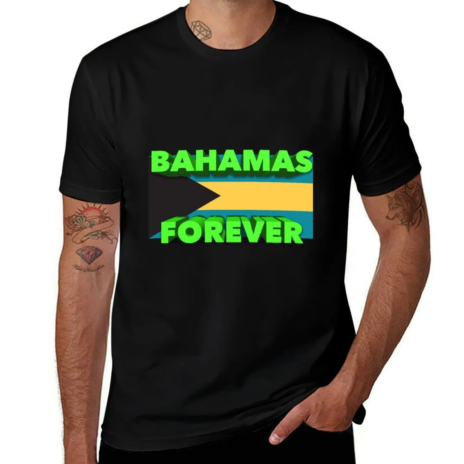 

Bahamas Forever T-Shirt Creative Graphic Tee Shirt