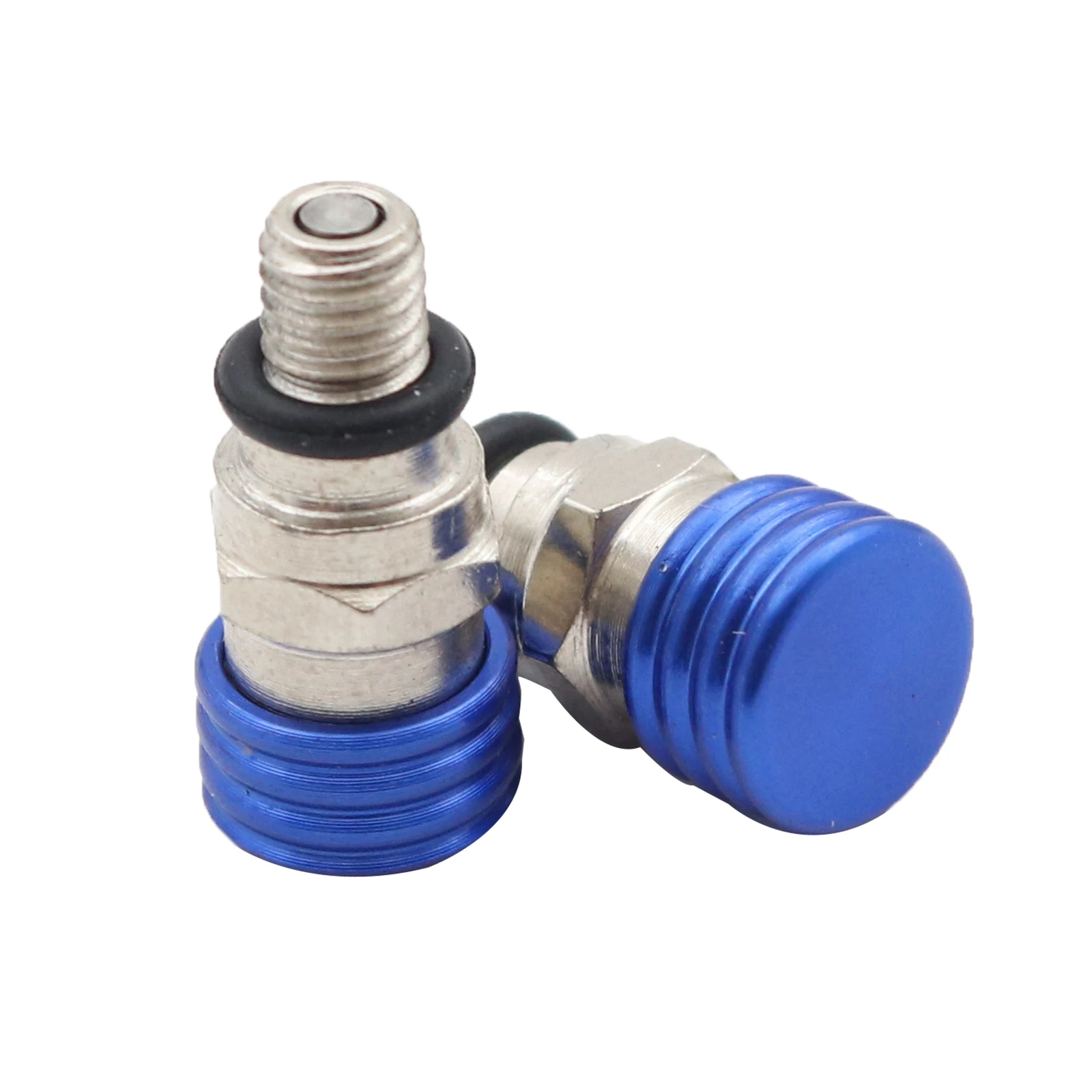 Valve de surpression de purge de fourche avant CNC M5x0.8, pour Honda Suzuki Kawasaki Yamaha YZ250F YZ450F WR250250F WR450F 1989 – 2015