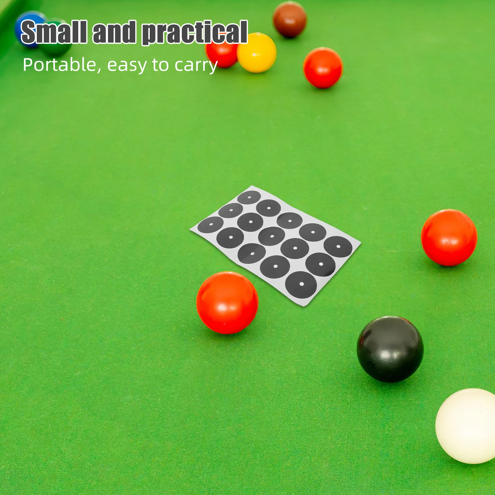 

5Pcs Billiard Position Dot Marker Sticker for Improved Game Accuracy Flat Surface Performance Pool Repair Patch Supplies