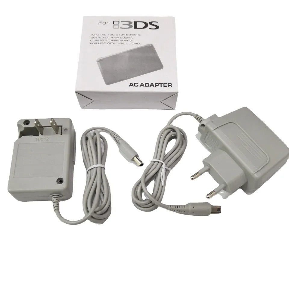 3DS AC 100-240V アダプタ家庭用壁電源充電器ニンテンドー DSi NDSI