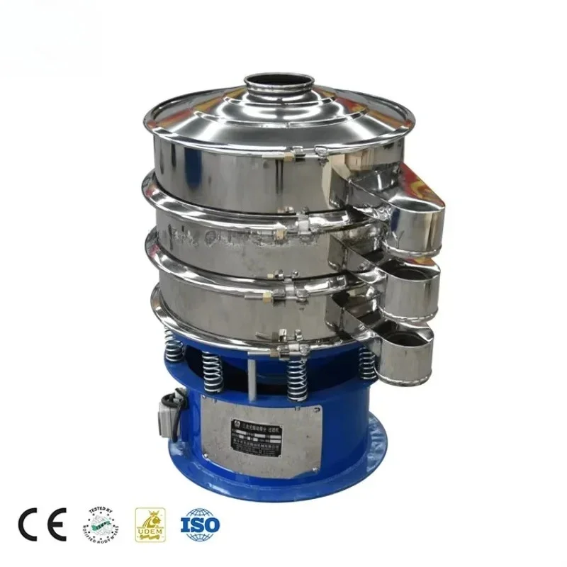 High Frequency Rotary Screen  Vibrating Screens Plant Powder  Vibrating Sieve Shaker  Machine  with CE