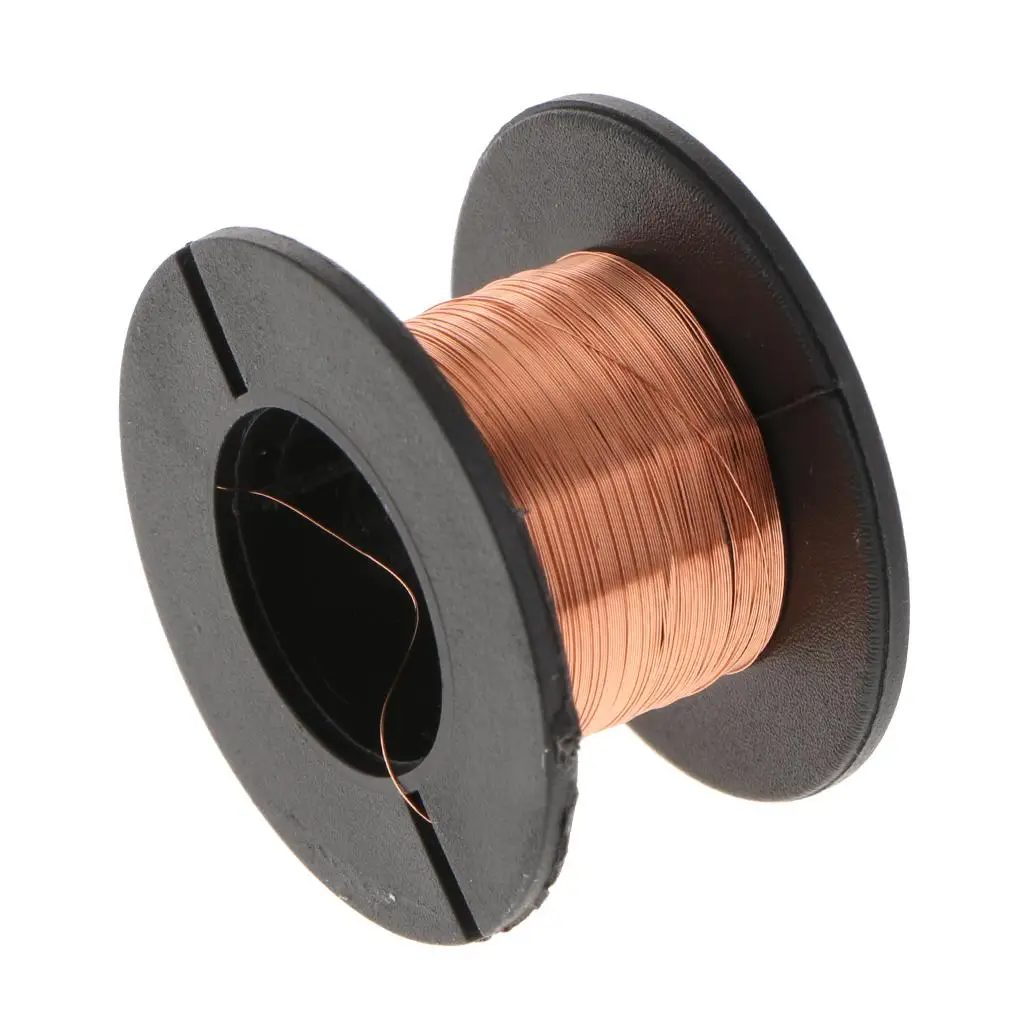 Maintenance Fly Line Jump Wire Thin Enameled Copper Solder Wire 0.1mm Reel for Computer and Mobile Board Repair