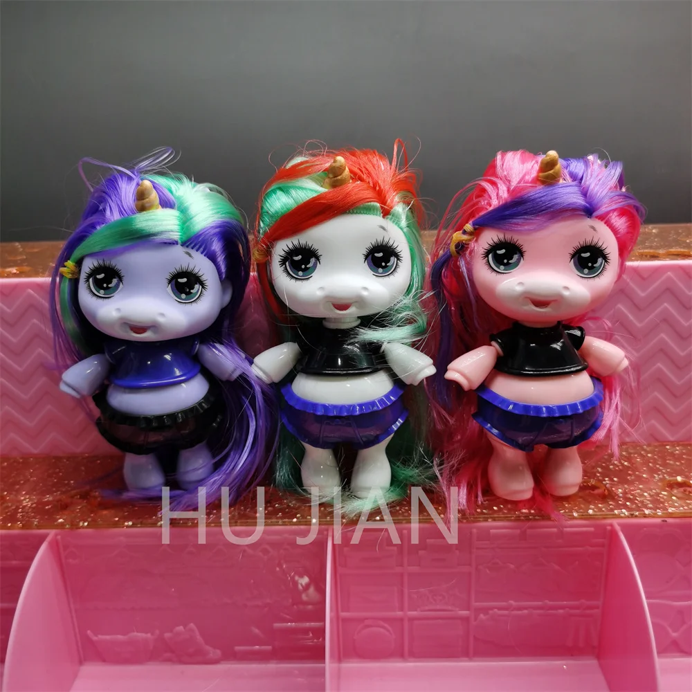 New 1PC/3Pcs/set Unicorn DollLittle Monster Slime Doll Parents Give Children Holiday Gifts