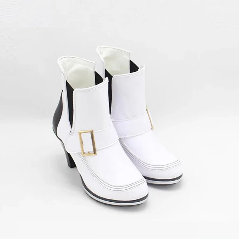 Game  Shoes Umamusume:Pretty Derby Agnes Tachyon Cosplay Boots Halloween Costume Accessories Props Made