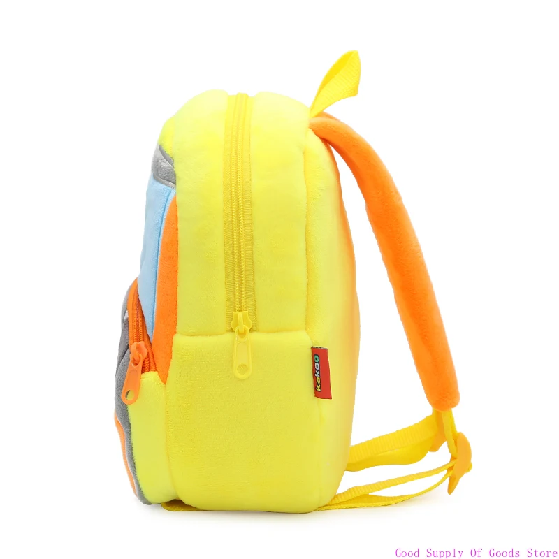 Детская сумка, рюкзак для мальчиков, милый экскаватор, детский плюшевый рюкзак, школьная сумка для детского сада