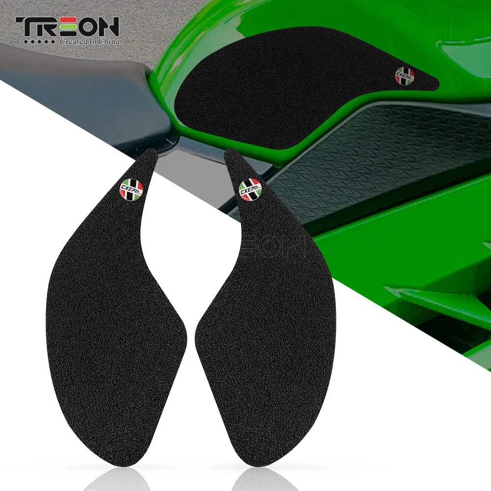 For Kawasaki NINJA 300 NINJA300 ninja 300 2013-2022 Motorcycle Sticker black Tank sticker Gas Fuel Oil Tank Pad Protector Decal