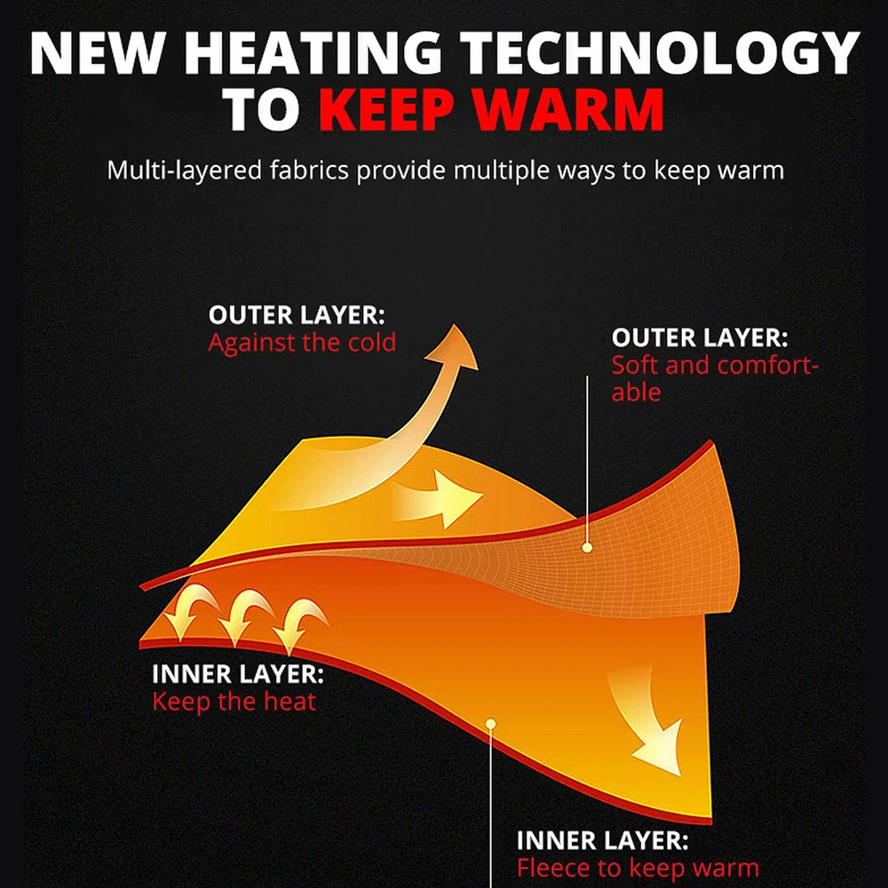 10 Areas Heated Jacket Men Self Heating Vest Women Heated Thermal Underwear Ski USB Electric Heating Clothing Long Johns Winter