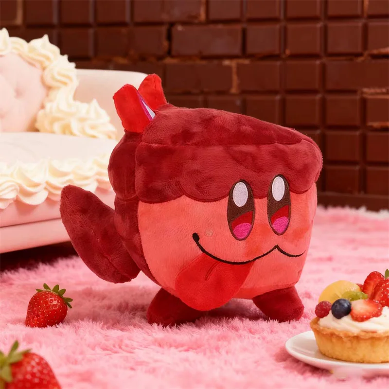 Muñeco de peluche Kawaii Choco Cake Hound de 20CM, galleta de peluche suave para correr, pastel de dibujos animados de Anime, juego de perros, muñecas periféricas, regalos de cumpleaños para niños