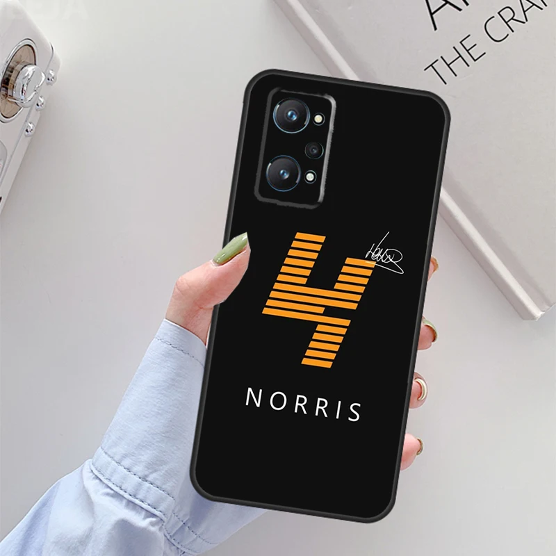 F1 Formula 1 Number For Realme 10 11 Pro Plus GT Neo 5 2T C21Y C30 C31 C33 C35 C55 OnePlus Nord CE 2 3 Lite Case