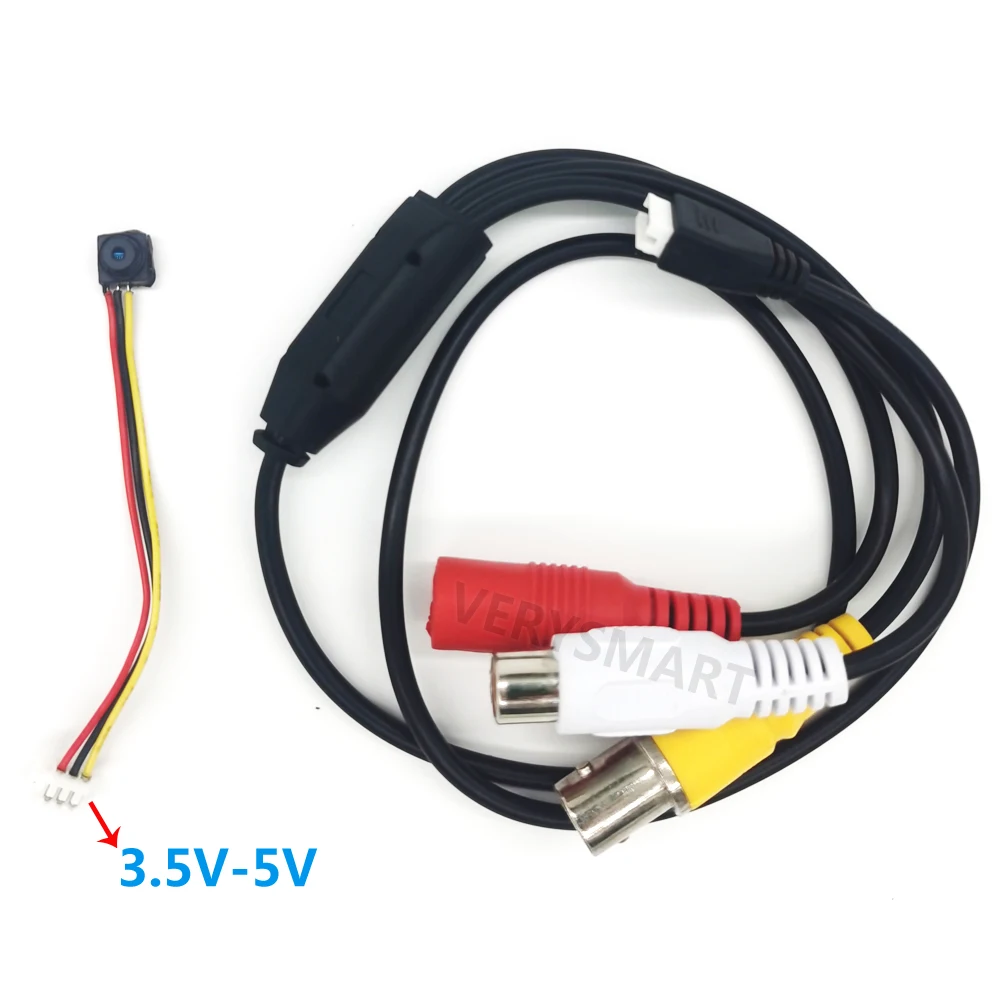 Mini Caméra AHD 720P d'Nikde 6x6mm, Micro, pour Système DVR HD