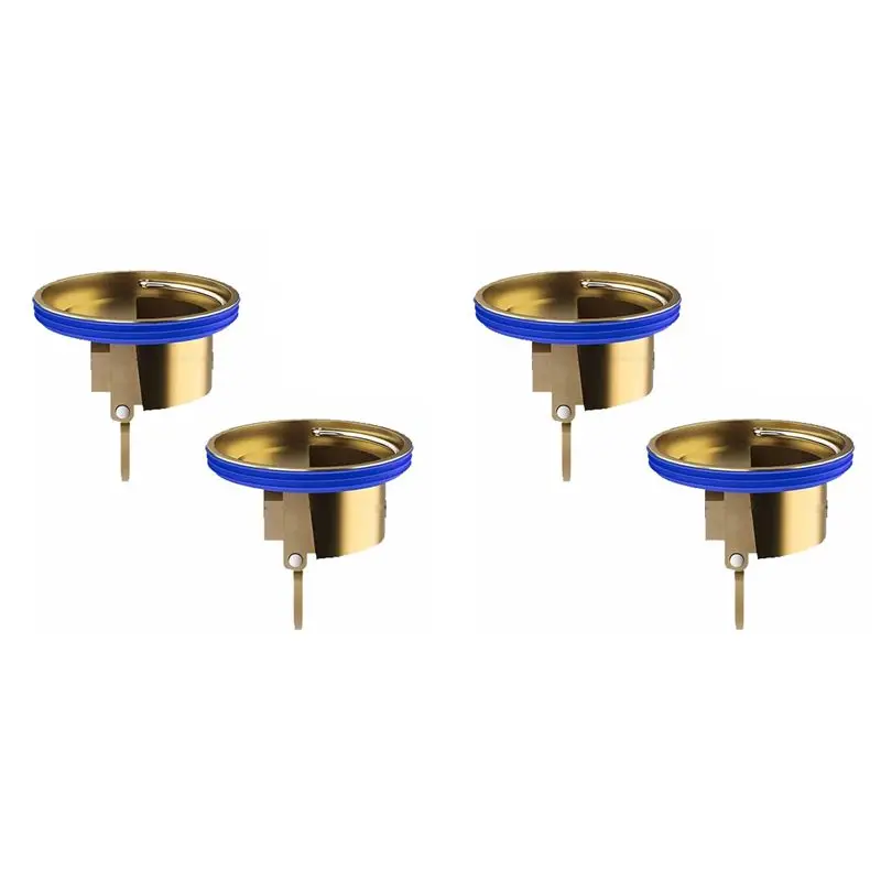 

ABKS-Дезодорирующий сердечник для напольного слива, 4 шт., предотвращающий обратный поток, полностью латунный, утолщенный, антизапаховый, для канализационных систем