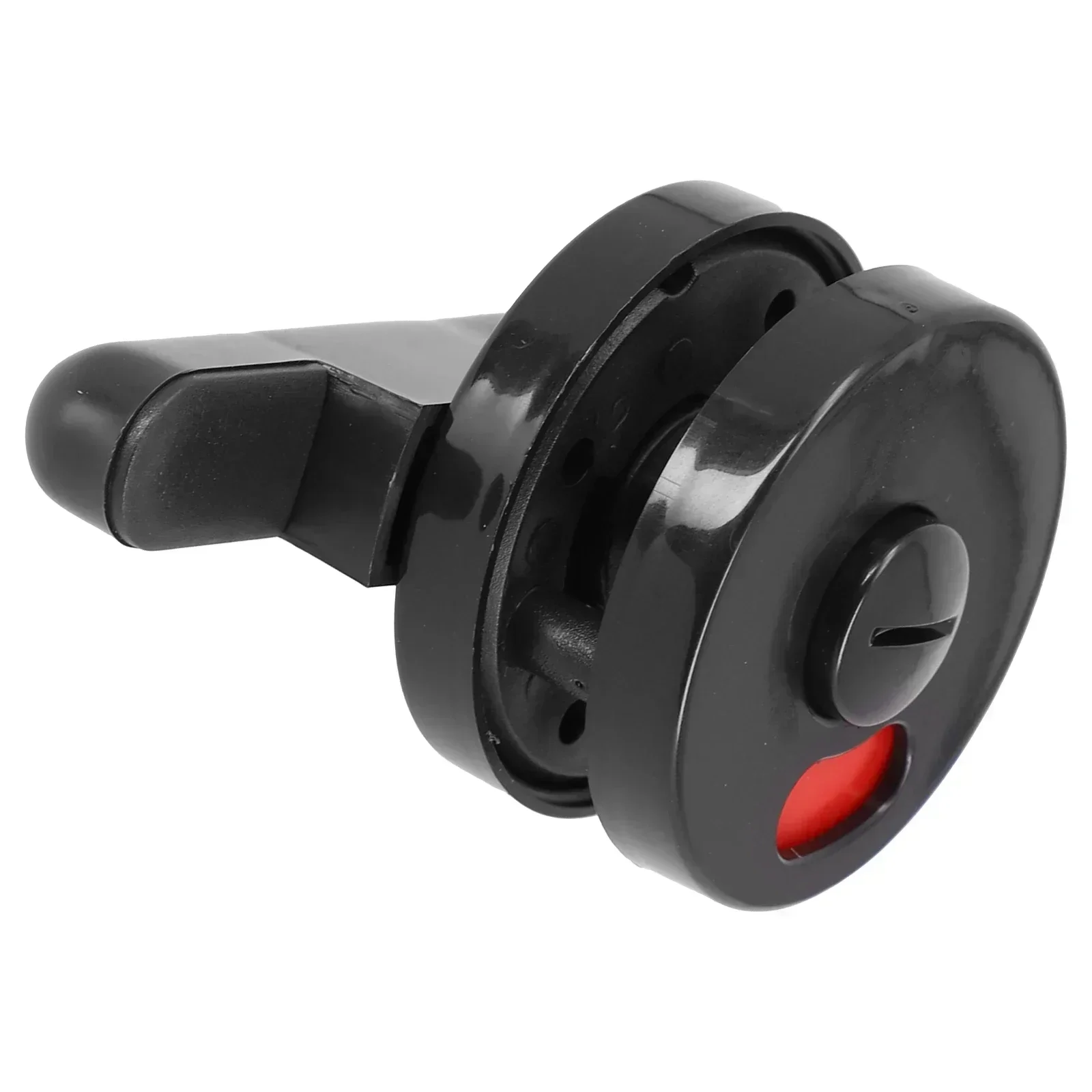 1*Indicator Door Lock  Bolt Vacant Engaged Bathroom Privacy WC Toilet Door Lock Black Made Of High Quality Material