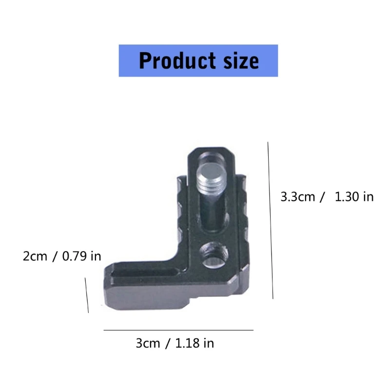 HDMIcompatible Cable Clamp for A72 A73 A7R4 DSLR Cameras Ensuring Stable Connection During Outdoor and Studio