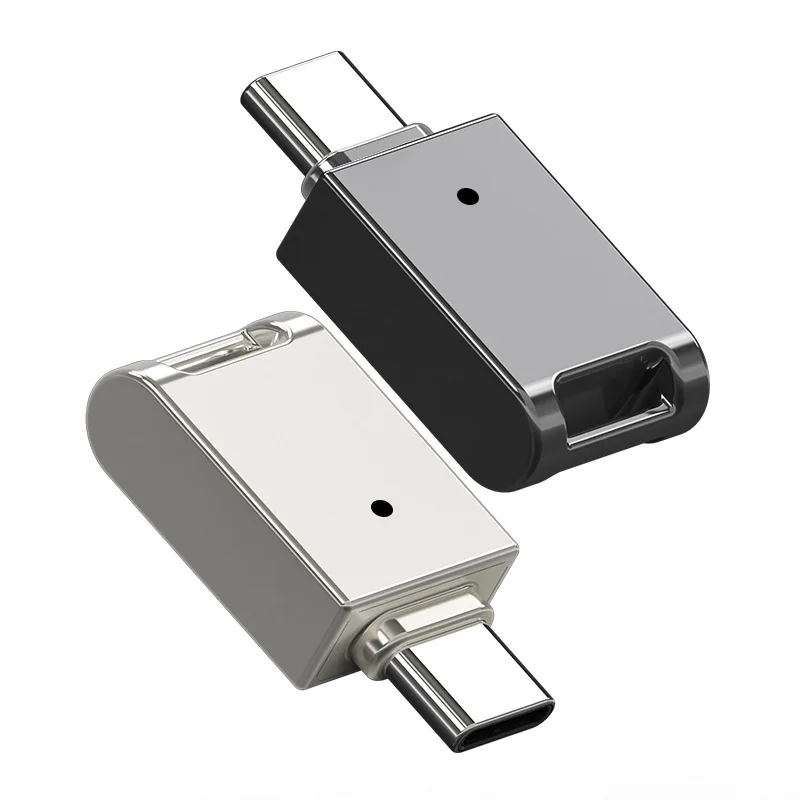 USB3.0 Mini U Disk Metal Waterproof And Anti-fall 64G Type-C Mobile Phone Computer Universal Car Dual-USE USB Mini Flash U Disk