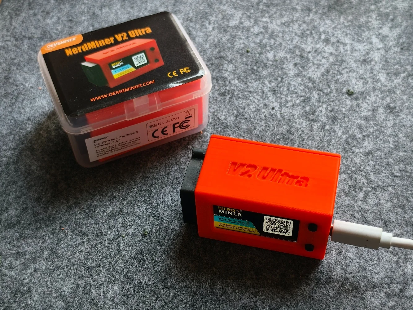 Nerdminer-minero oficial v2 ultra Bitcoin, Hashrate, 78KH/s, V1.6.3, btc