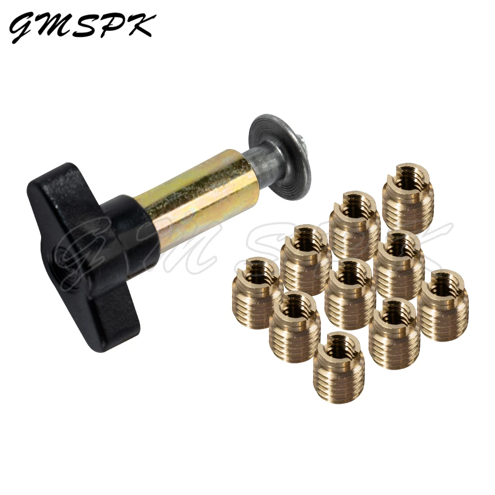 Batwing Fairing Threaded Brass Tool Insert Repair Bolts Kit Fit for Harley Touring Street Electra Glide Ultra Classic Standard view 3