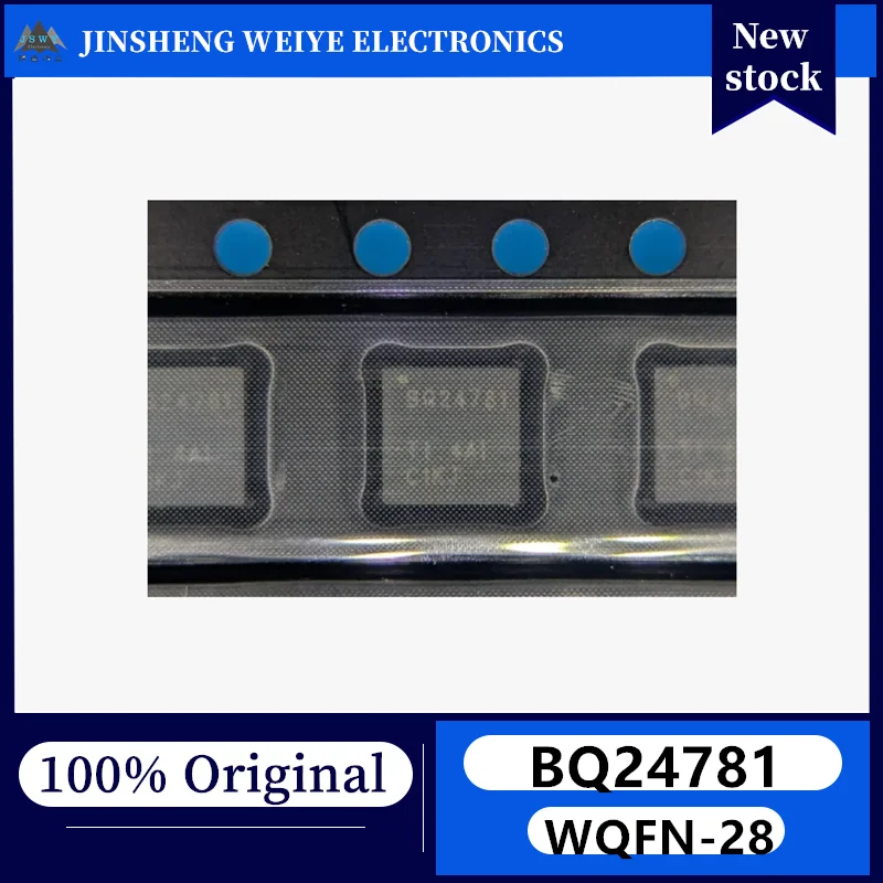 (10/50 Units) BQ24781RUYR Marking BQ24781 24781 QFN28 Power Management IC 100% New Original IC Chips