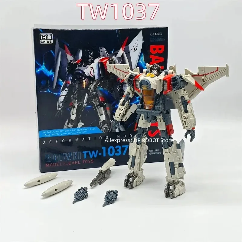 

[IN STOCK ] Transformation BAIWEI TW1037 TW-1037 Blitzwing KO SS65 Action Figure