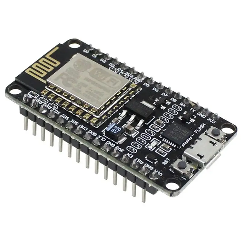 

(ABDH) ESP8266 CP2102 Nodecu Lua V3 ESP-12E Development Board+Component Package+USB To Serial Port Module+65 Jumper+Bread Board