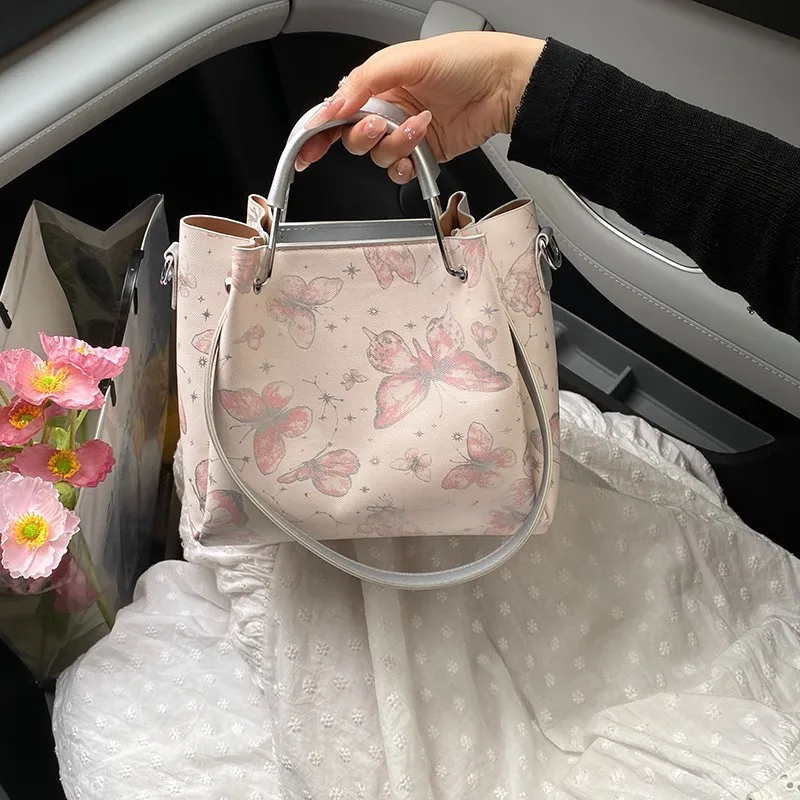

2025 Trendy Casual Tote Bag for Women Stylish Minimalist Shoulder Purse Ins Fashion Crossbody Handbag