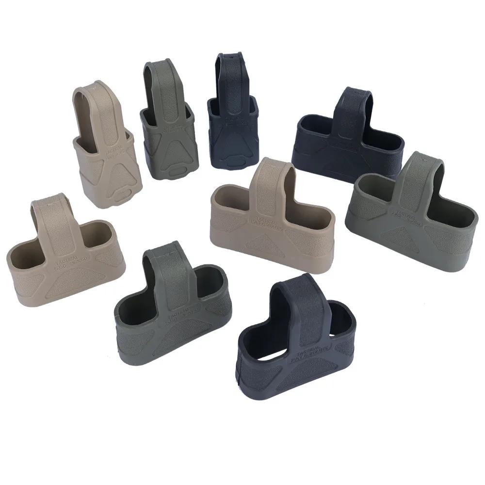 3pcs Tactical Fast Mag Pull Rubber Cage Loops 9mm 5.56 7.62 For Shooting Hunting Paintball Airsoft M4 M16 AK Magazine Assist view 4