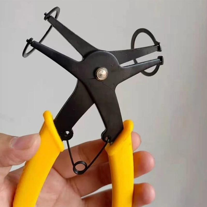 Dual Use 2 In 1 Circlip Pliers Internal External Retaining Ring Pliers Inner Card Outer Retaining Ring Pliers Car Repair Tool