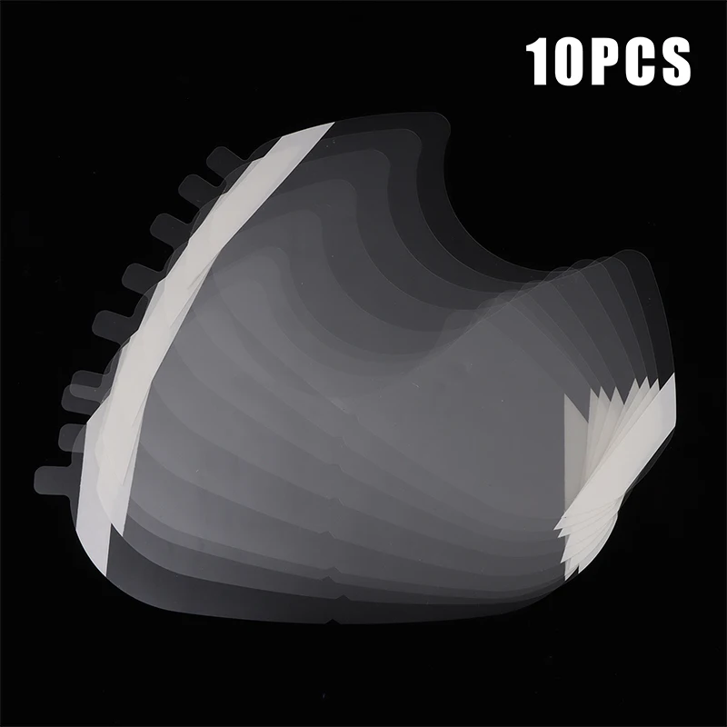 10PCS Anti Oil Scratch Protective Film Cover For Gas Mask Painting Spraying Respirator Full Face Window Screen Lens Protector