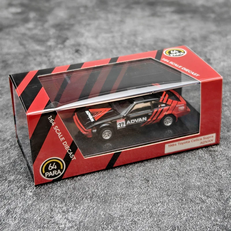 PARA 1:64 Celica Supra XX ADVAN Alloy Car Diecasts & Toy Vehicles Car Model Miniature Scale Model Car For Children