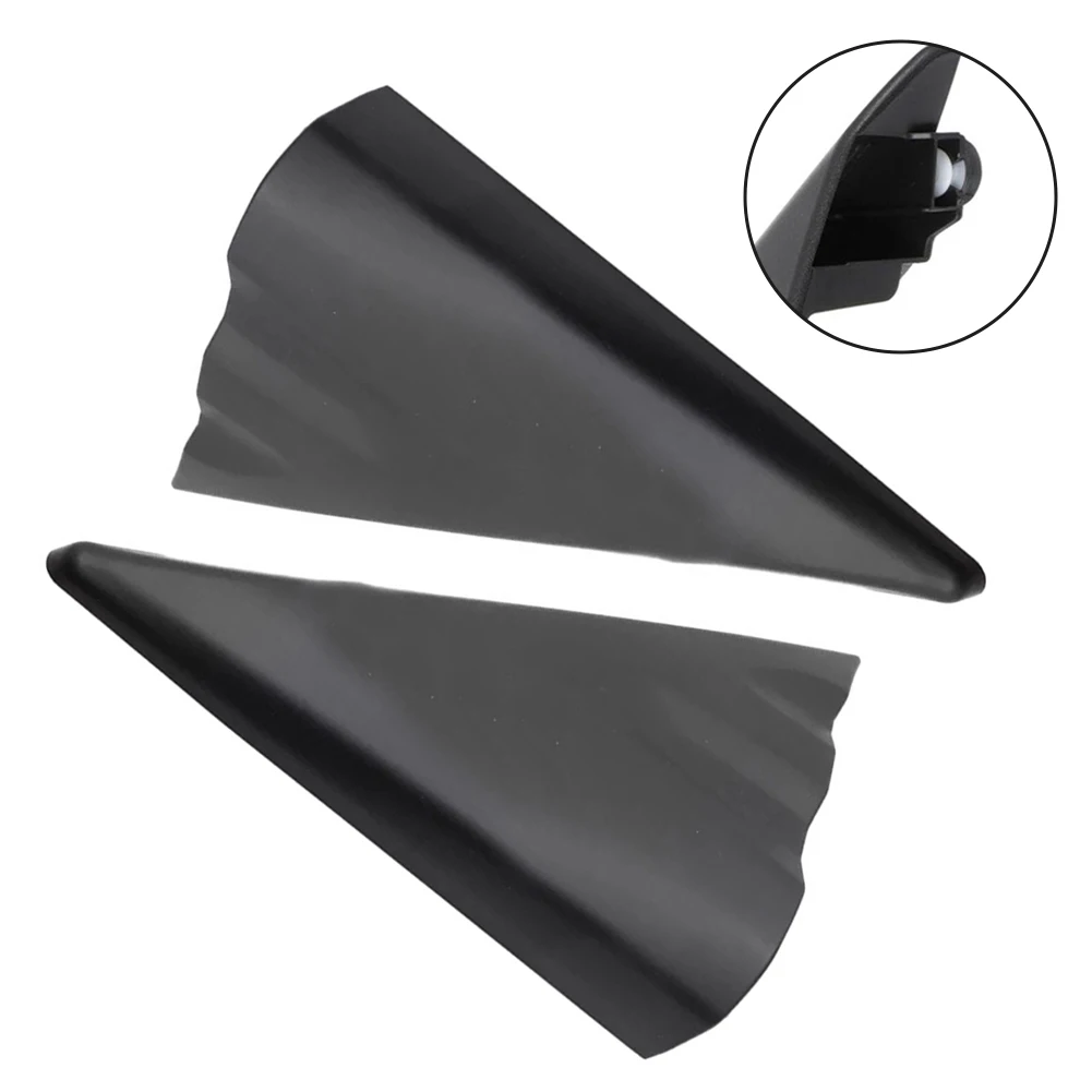 

Car Front Left Right Fender Pillar Trim Mirror Corner Molding For Ford For Transit Mirror Triangle Plate Trim Cover Plastic