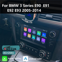 CHSTEK Car Player Radio Android 13 Carplay Multimedia GPS For BMW 3 Series E90 E91 E92 E93 2005-2014 Navigation Qualcomm 4G WiFi