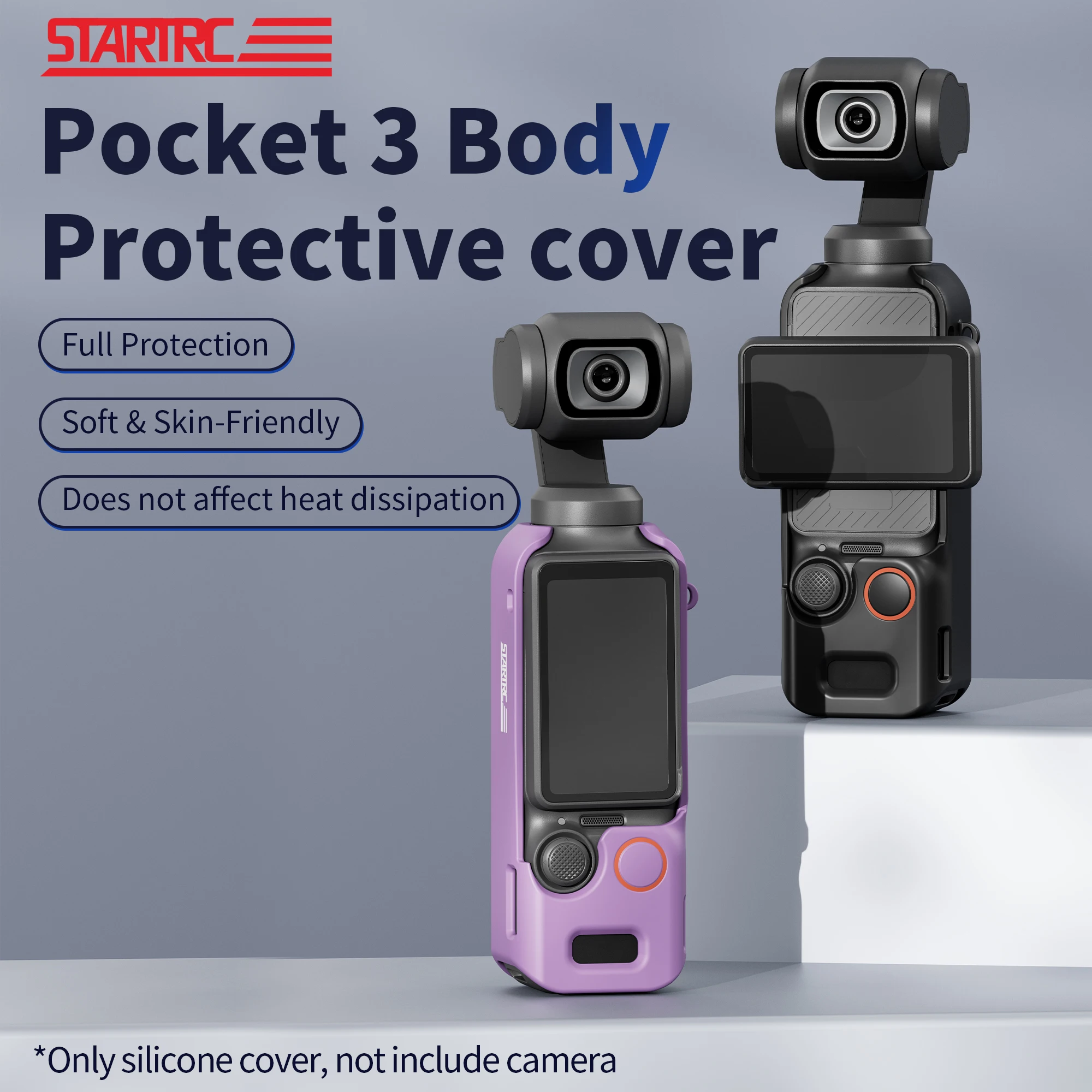 TPU-Schutzhülle für DJI OSMO Pocket 3, Sturz- und Kratzfest