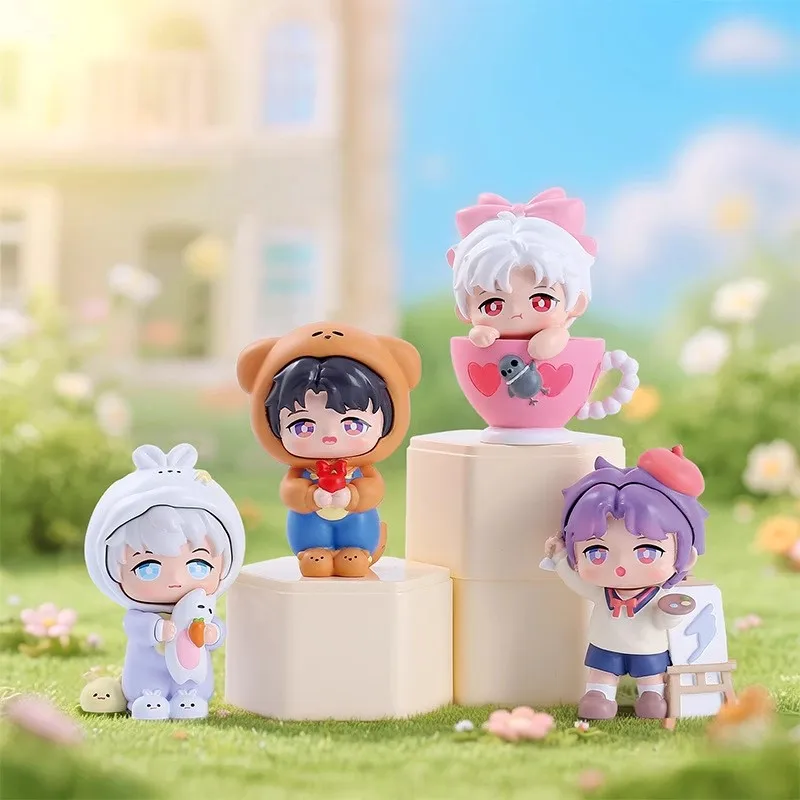 

Слепая коробка «Любовь и глубокое пространство», ручная работа, мультяшные игры, периферийные устройства, милые мультяшные украшения ручной работы, аниме-игрушка в подарок