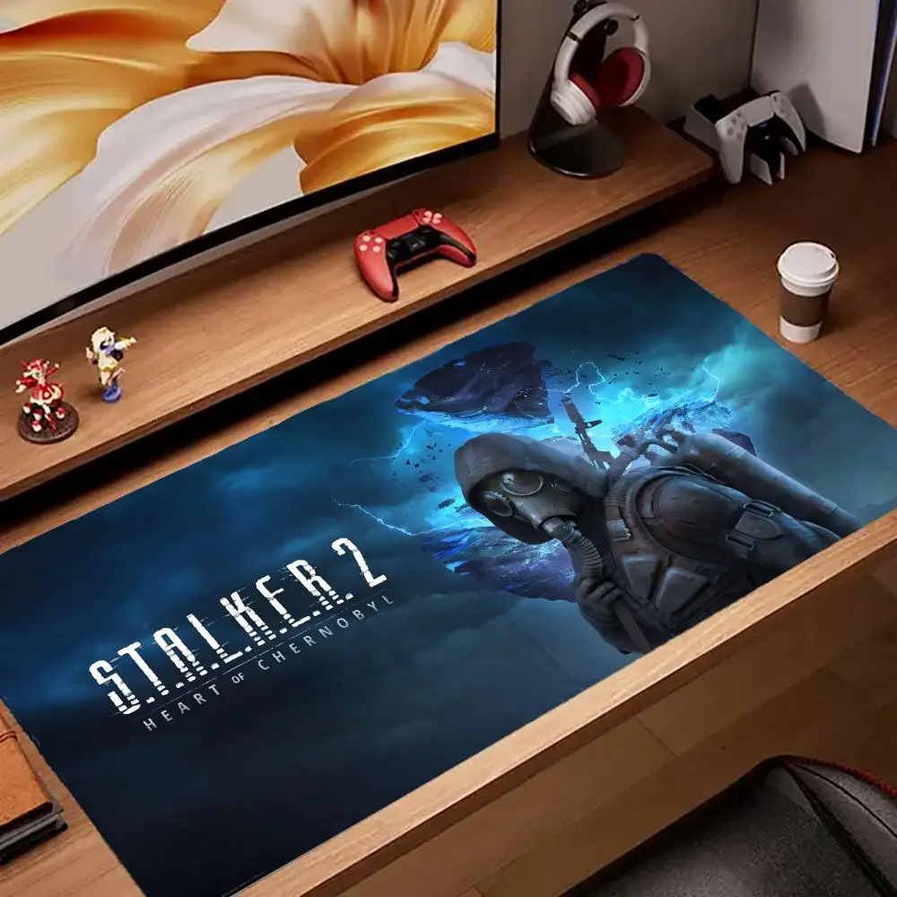 NewGamers S-Stalker 2 Mouse Pad Tapetes de Mesa Teclado, Borracha Kawai, Tapete de Mesa Antiderrapante, XXL90x40cm