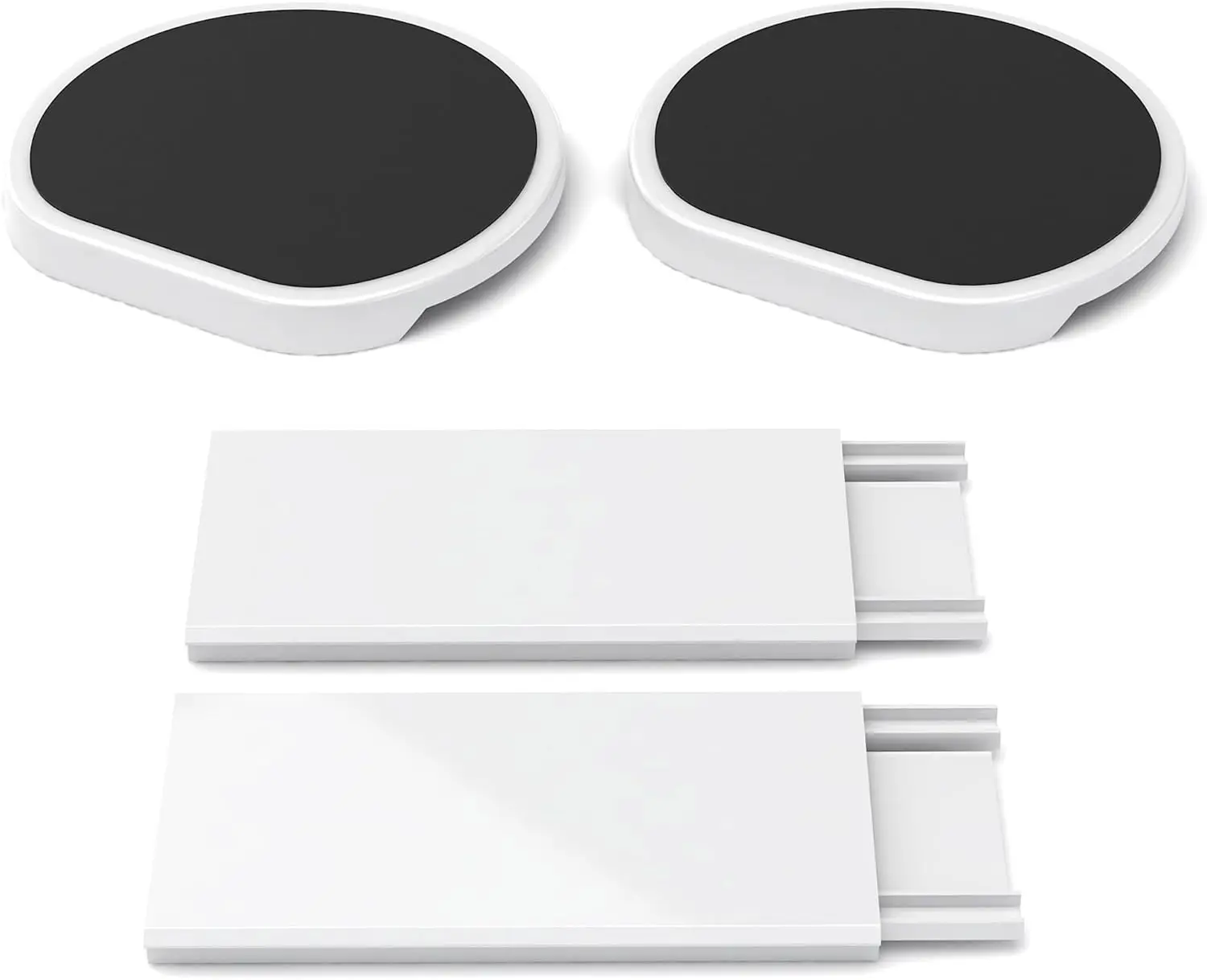 

Набор расширения для поворотного стола Dark Gray Lazy Susan с 2 прямыми направляющими и 2 подносами - требуется полный комплект (продается отдельно)