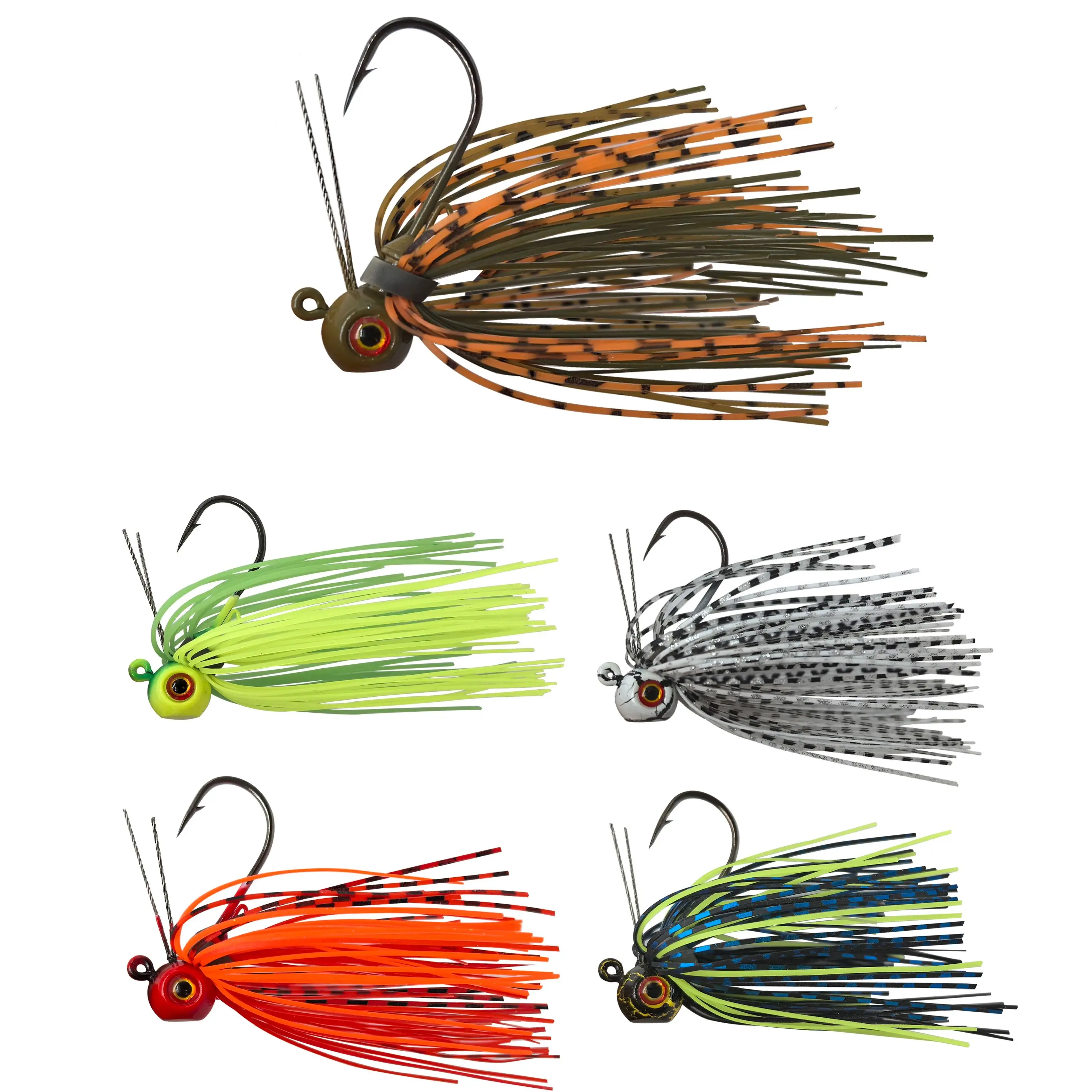 Mycena 9G Jig Weedless Jig Bass Jig Chatter Bait Angelköder Chatterbait Wobbler für Bass-Angelzubehör – Detail 2