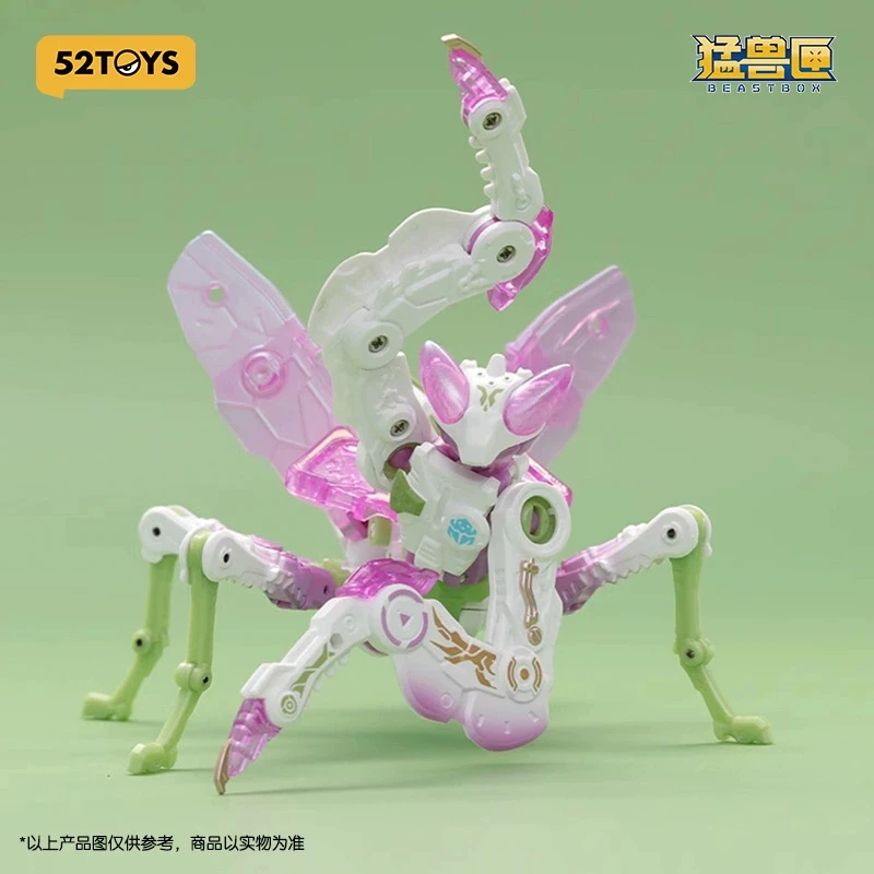 ของเล่นสะสม BEASTBOX ของแท้จากอนิเมะ รุ่น Lotus mantis กล่องสุ่ม ของเล่นแปลงร่าง โมเดลแอคชั่นฟิกเกอร์อนิเมะ