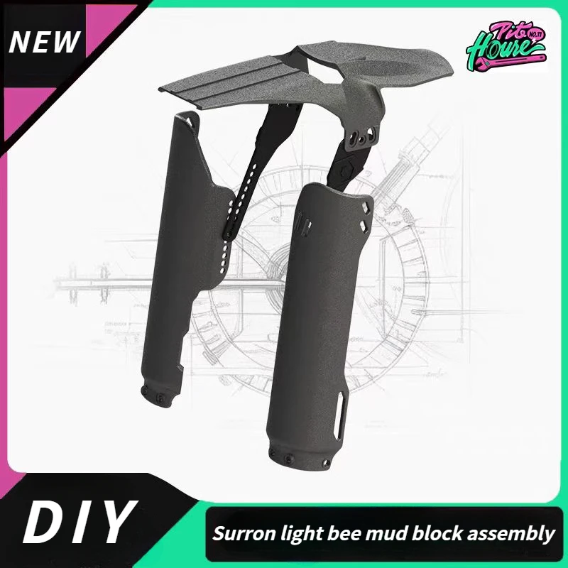 

for surron Light bee retrofit KKE front fork guard mud blocking assembly