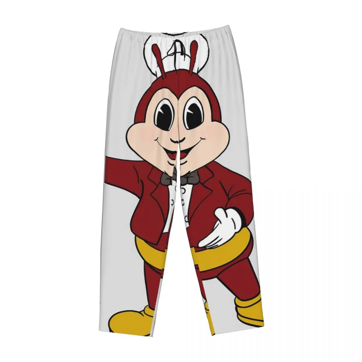 Custom JOLLIBEE WELCOME CUTE MASCOT FILIPINO Women Pajama Pants Lounge Sleep Sleepwear Bottoms with Pockets