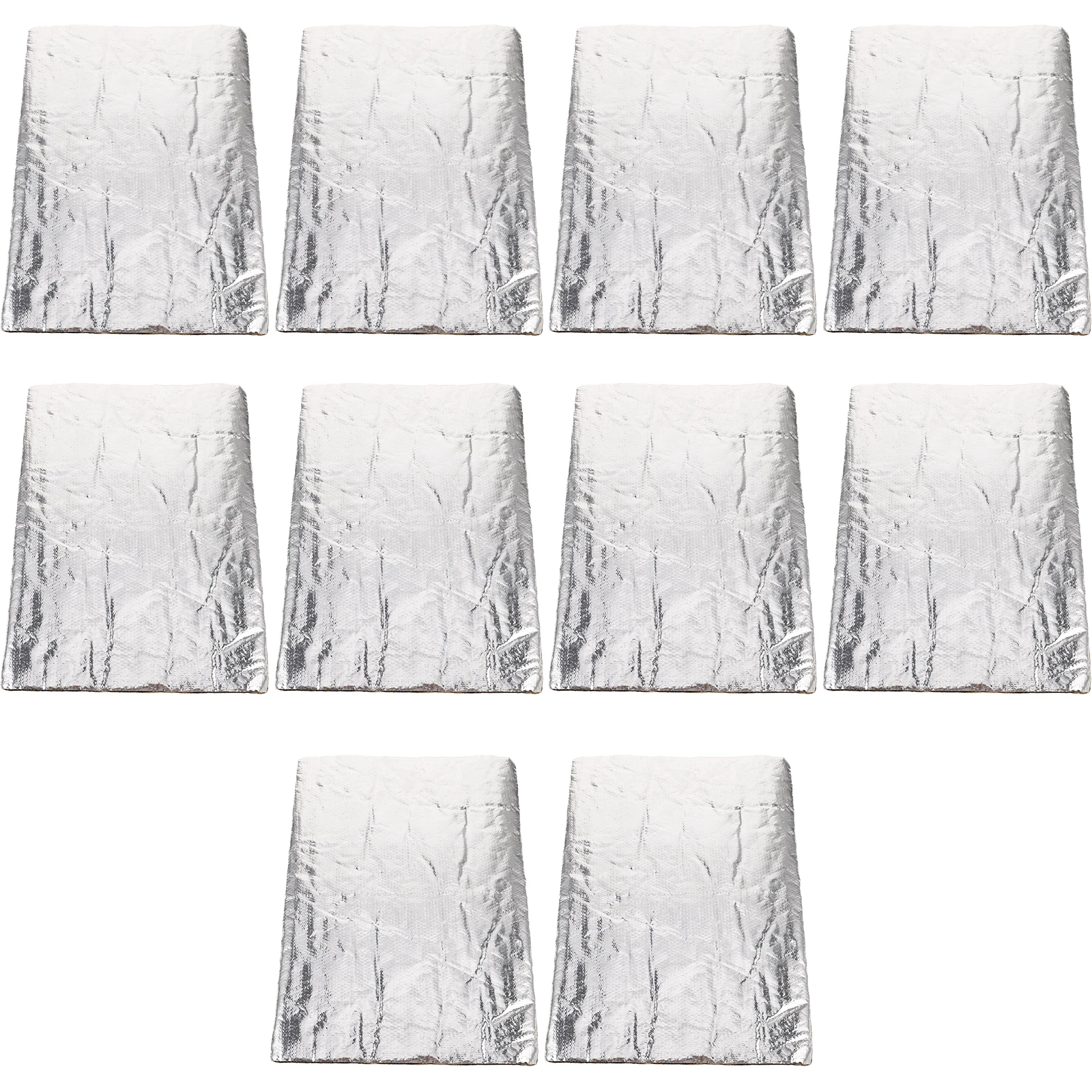 

10pcs Car Sound Insulation Cotton Hood Pad Heat Shield Automotive Proofing Mat Efficiently Cools Reduces Noise High Temperature