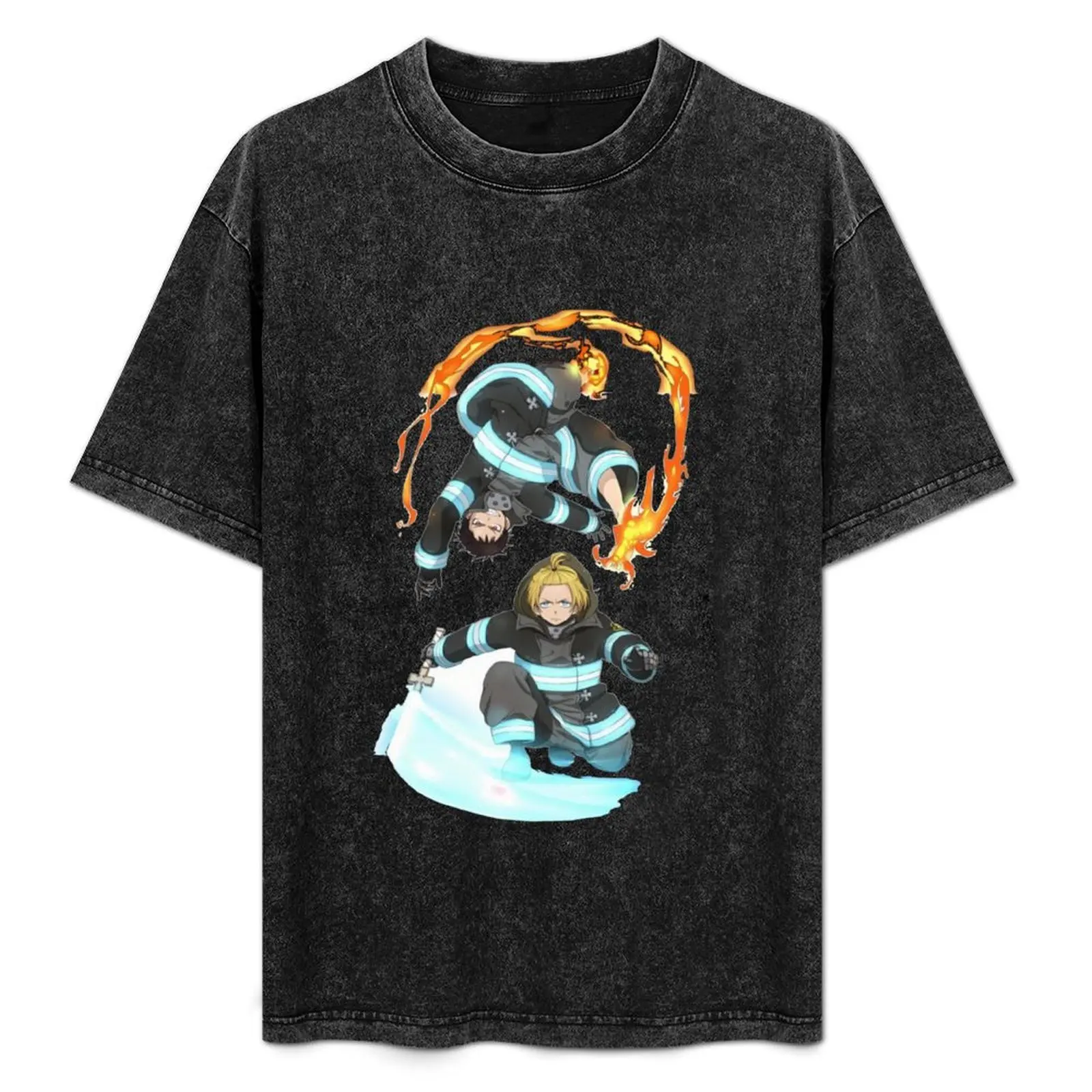 The Knight and the Hero T-Shirt Stylish Print Short Sleeve Tee