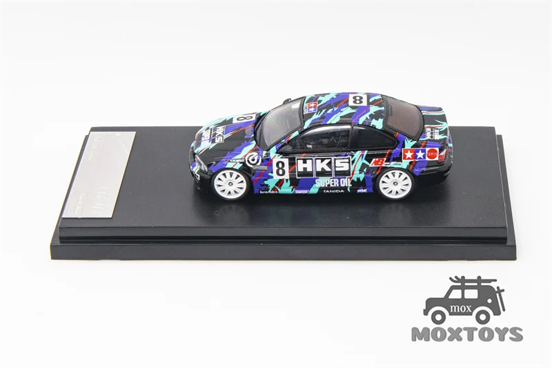 Sw 1:64 eg6 galvani siert/e46 hks Modell auto aus Druckguss