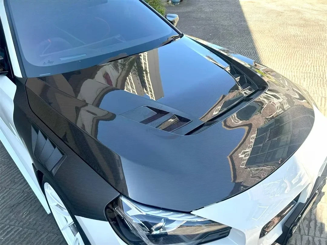 N Style G87 M2 Dry Carbon Fiber Hood for G87 M2 Engine Cover 3