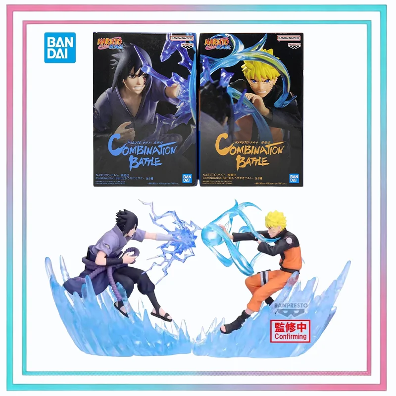 

Bandai Original Banpresto Naruto Combination Battle 2 Naruto Sasuke Anime Action Figure Model Toy Collection Gift