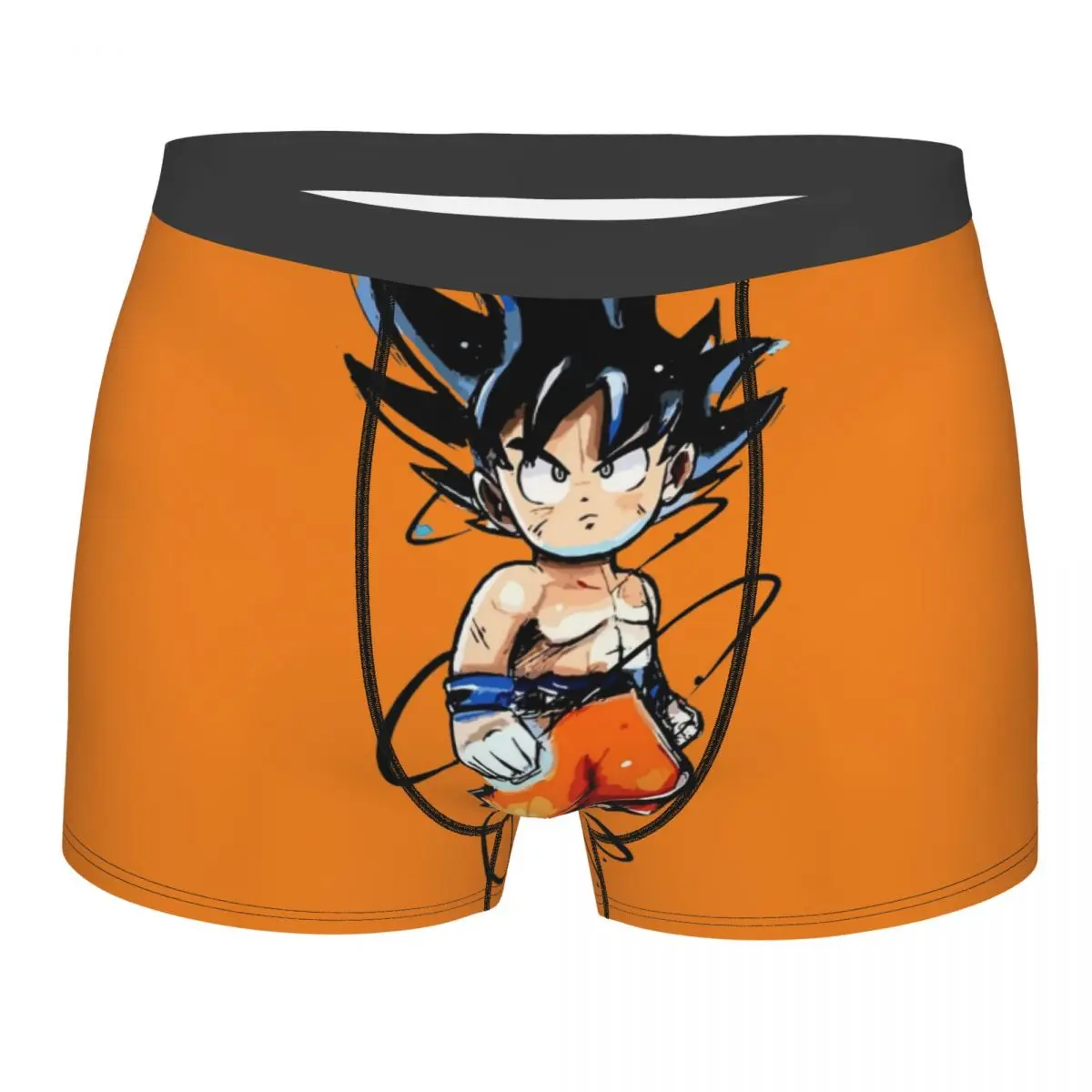 Humor Boxer DBZ Dragon Ball The Chibi Powerful Hero Shorts Panties Briefs Men Underwear Soft Underpants for Homme