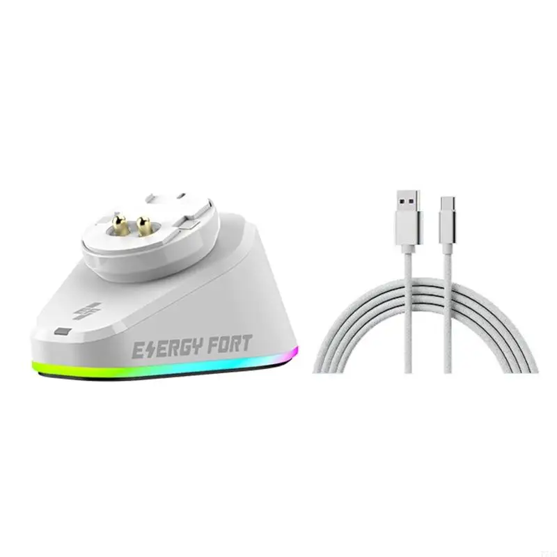 Charging Dock Module For G502 G502X Gaming Mouse Auto Adsorption Charging Double USB Port And Light Control 77JC