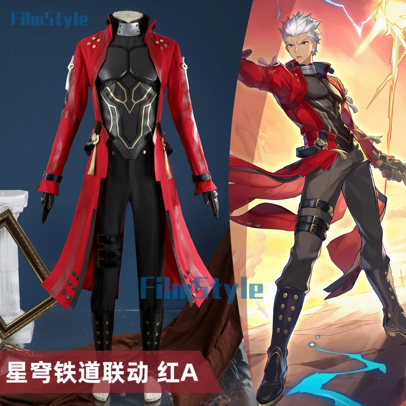 

Honkai：Star Rail FATE Archer Cosplay Costume Uniform Halloween Carnival Party Christmas Play Role Clothes Clothing for Men