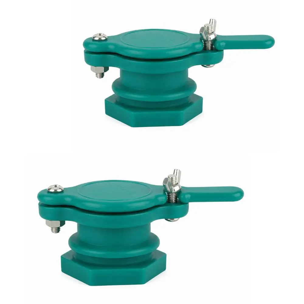 2pcs Bottom Outlet Honey Gate Plastic Leak Proof Design Honey Extractor Tap O Ring Seal Plastic Honey Valve For Beekeepers