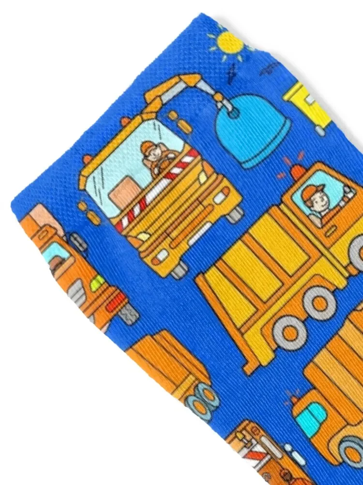 Garbage Truck Design Trashtrucks Rubbish Collection Vehicles Socks shoes christmass gift Girl'S Socks Men's